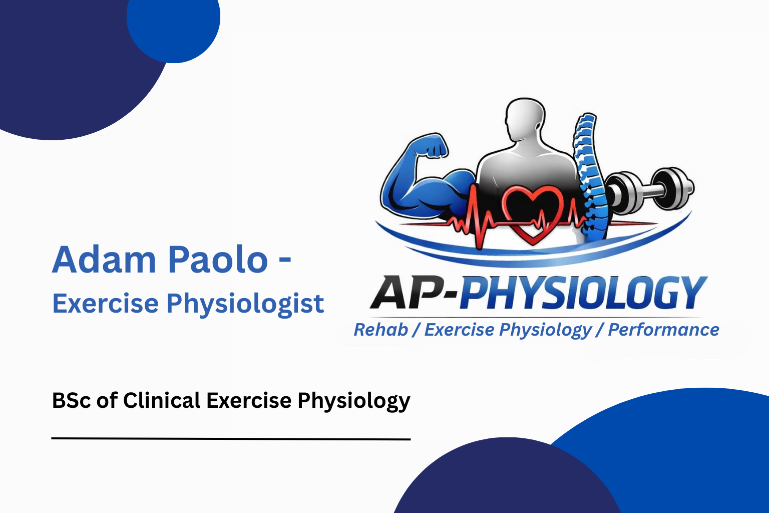 AP Physiology Business Card